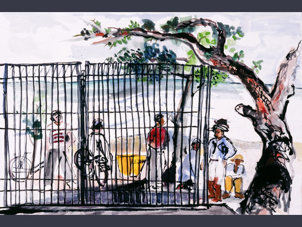 Legian Beach Venders