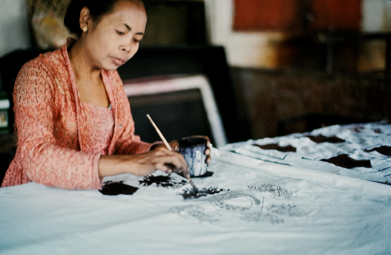 Partial Hand Dyeing